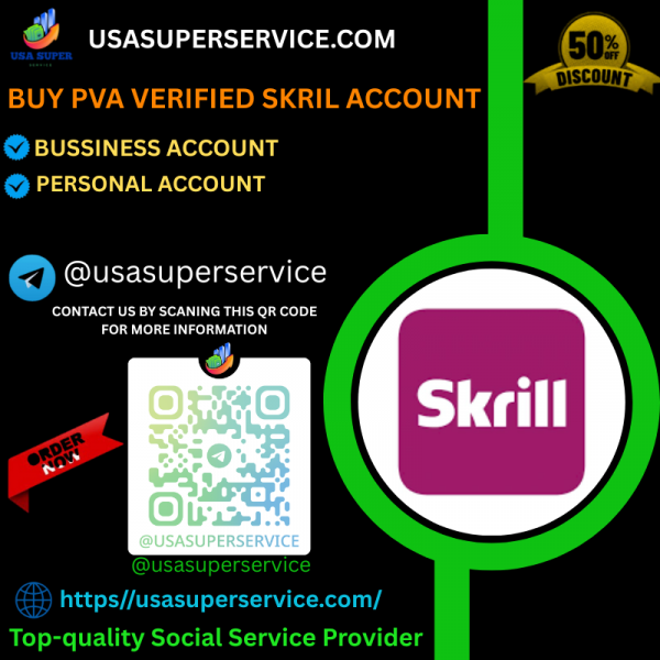 Buy Verified Skrill Accounts