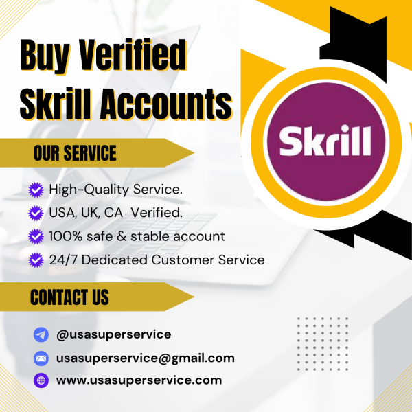 Buy Verified Skrill Accounts