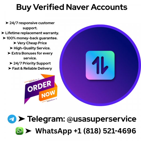 Buy Verified Naver Accounts