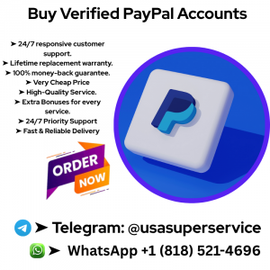 Buy Verified PayPal Accounts
