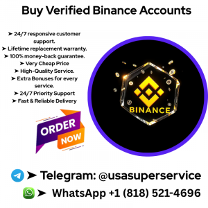 Buy Verified Binance Accounts