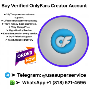 Buy Verified OnlyFans Creator Account