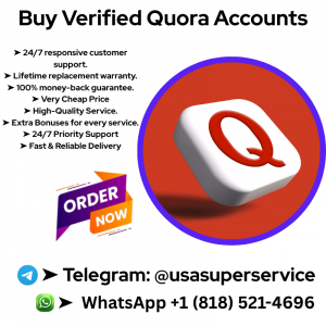 Buy Verified Quora Accounts